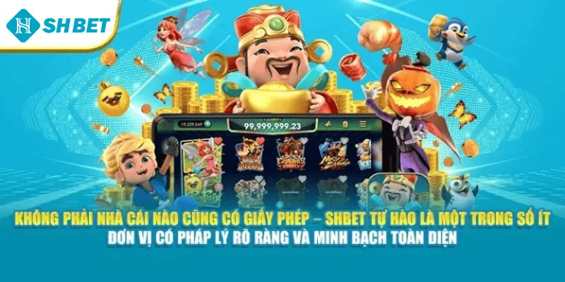 Không phải nhà cái nào cũng có giấy phép – Shbet tự hào là một trong số ít đơn vị có pháp lý rõ ràng và minh bạch toàn diện